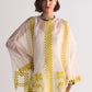 TABLEMAT SHIRT WITH APPLIQUE' AND CUTWORK