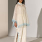 GEOMETRIC FLORAL CUTWORK KAFTAN SHIRT