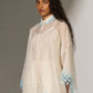 GEOMETRIC FLORAL CUTWORK KAFTAN SHIRT