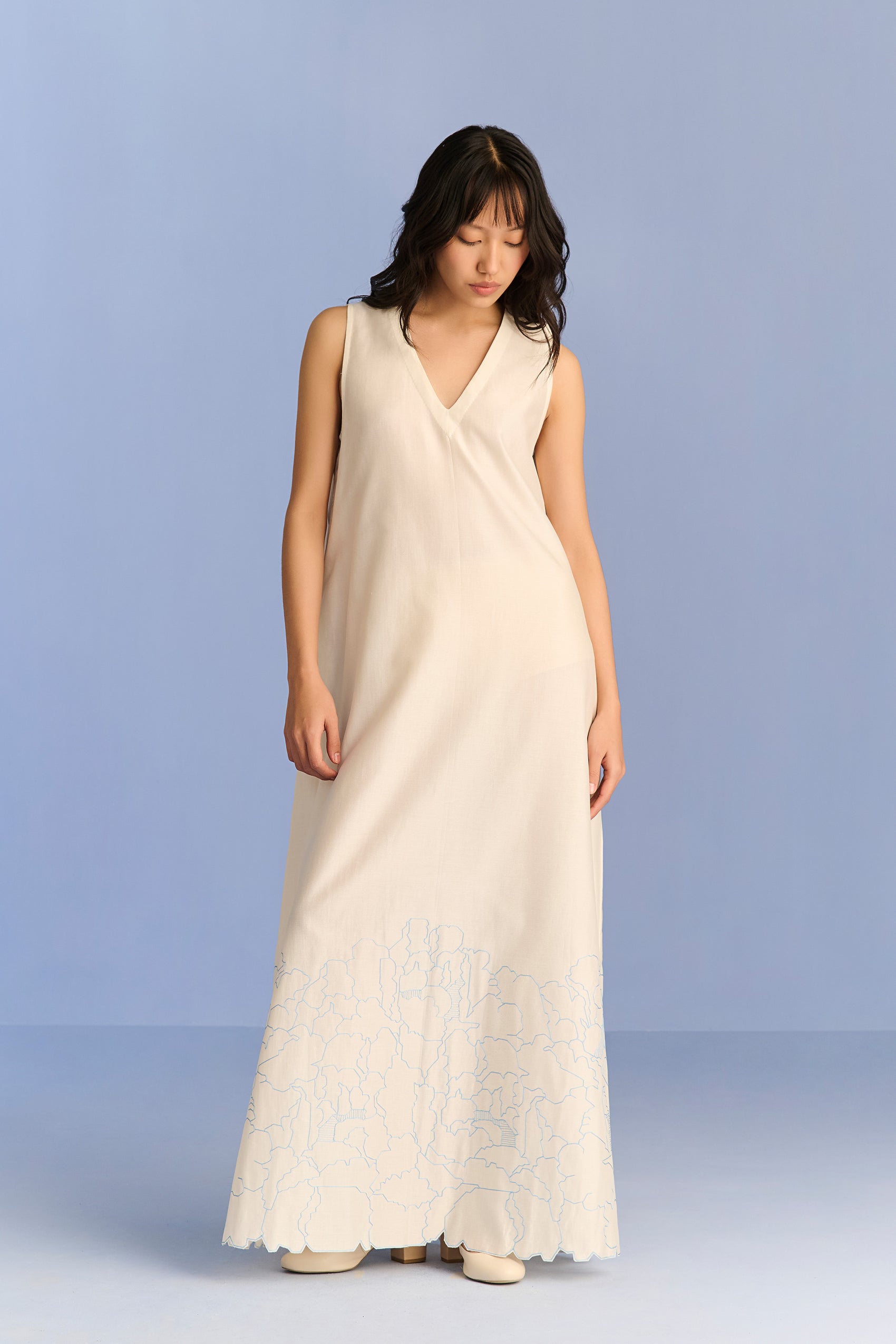 APPLIQUE' AND CUTWORK JACKET SET