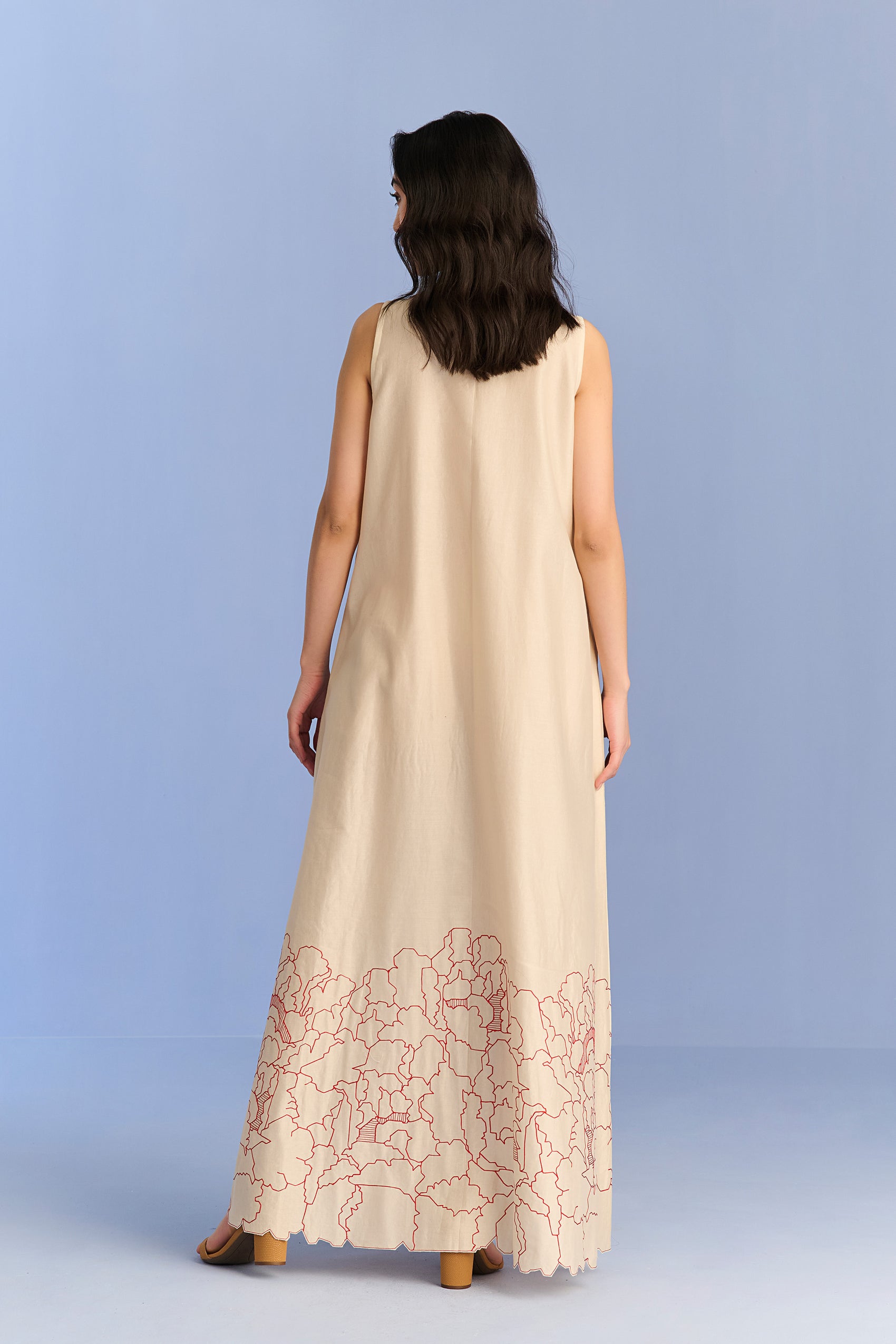 APPLIQUE' AND CUTWORK JACKET SET