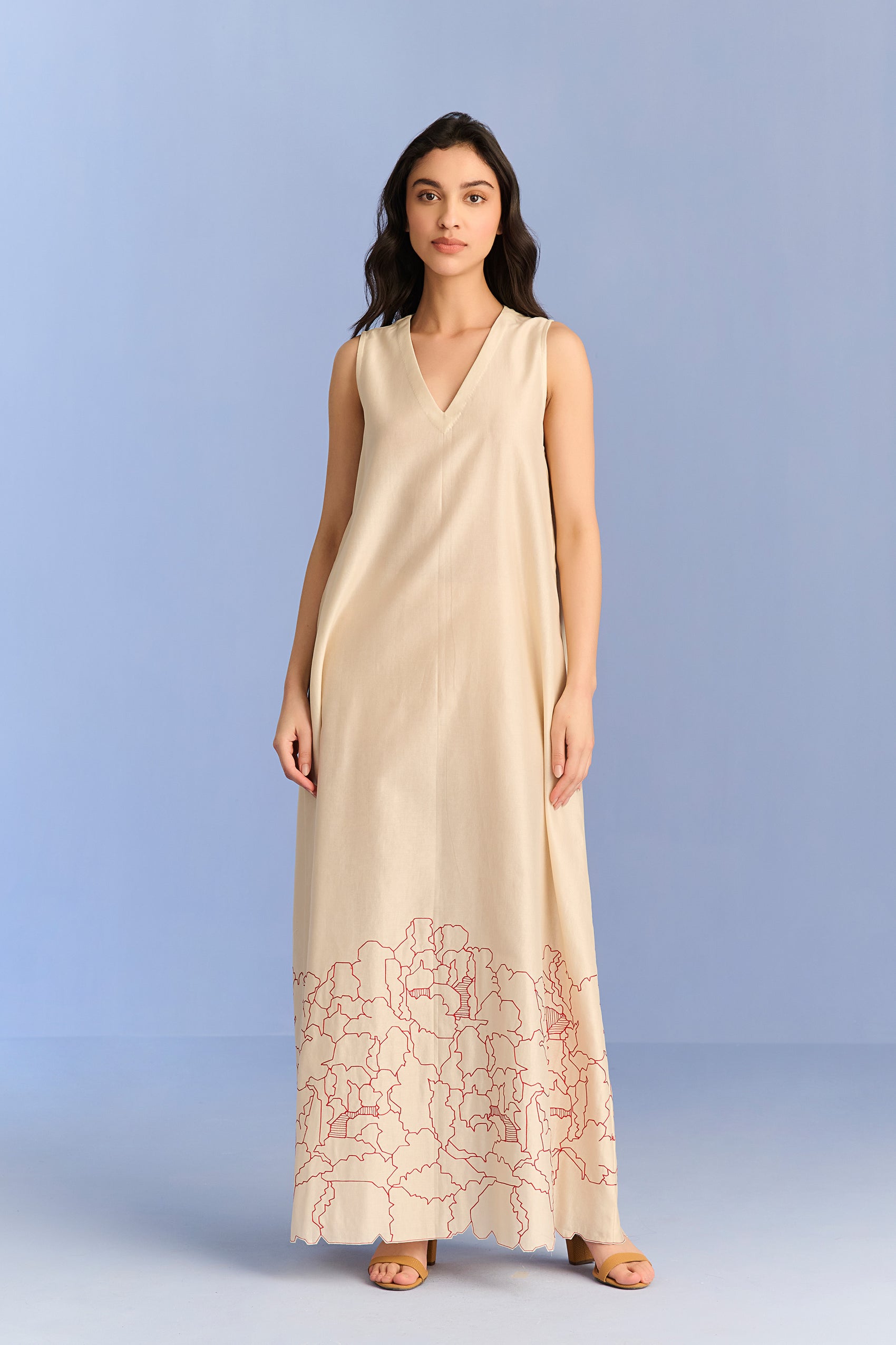 APPLIQUE' AND CUTWORK JACKET SET