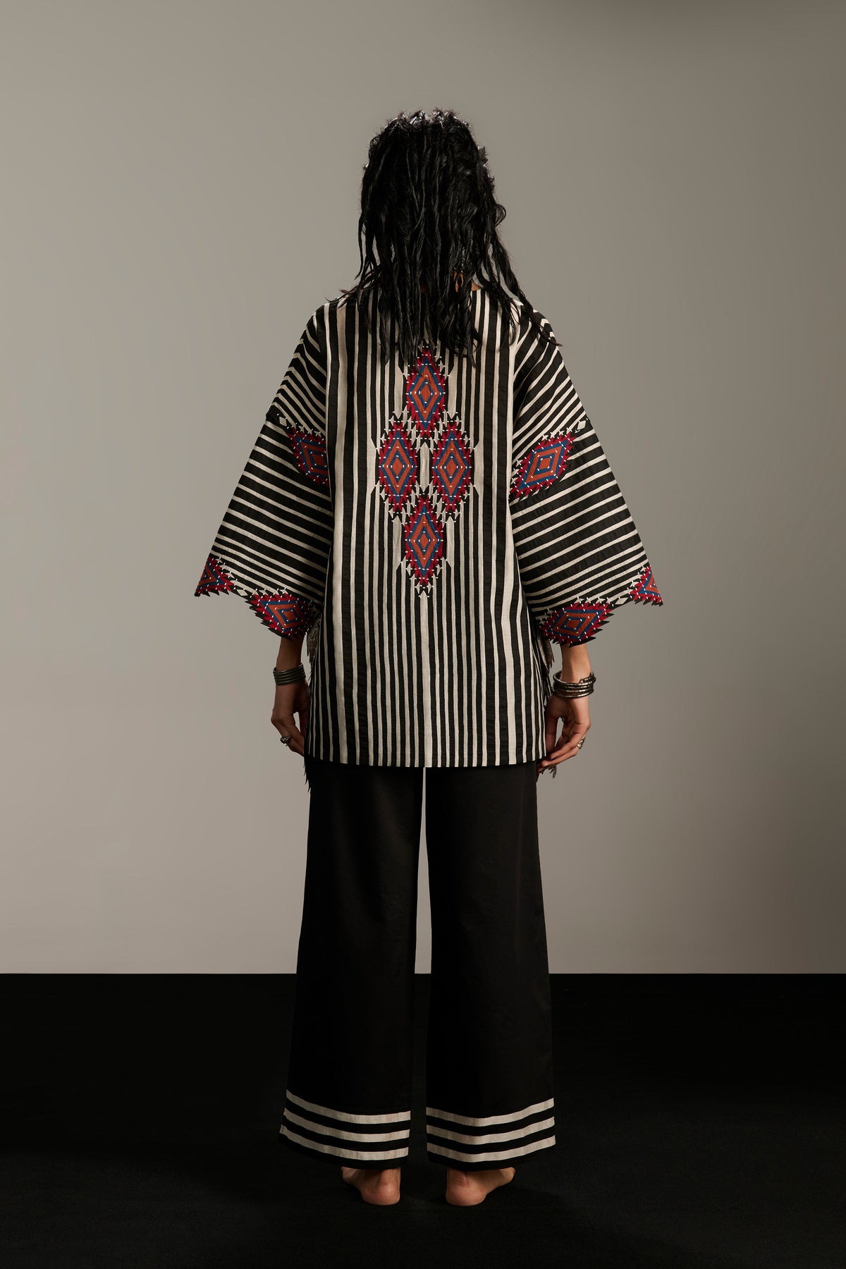 WRAP OVERLAP SHIRT