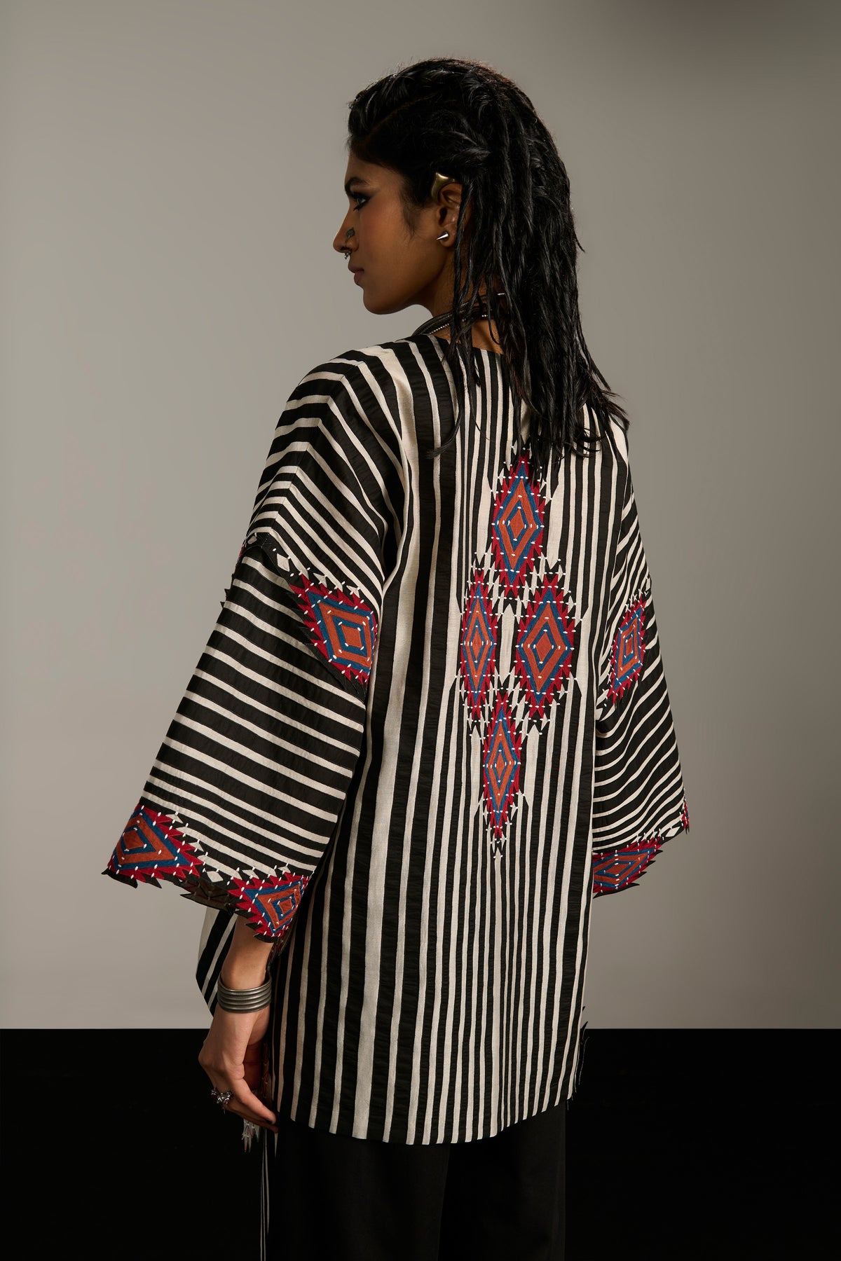 WRAP OVERLAP SHIRT