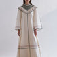 YOKE CUTWORK DRESS