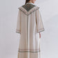 YOKE CUTWORK DRESS
