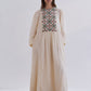 YOKE GATHER DRESS