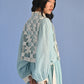 CUTWORK YOKE SHIRT DRESS