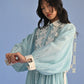 CUTWORK YOKE SHIRT DRESS