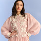 CUTWORK YOKE SHIRT DRESS