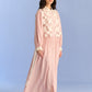 CUTWORK YOKE SHIRT DRESS