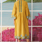 CENTER SLASH DRESS
