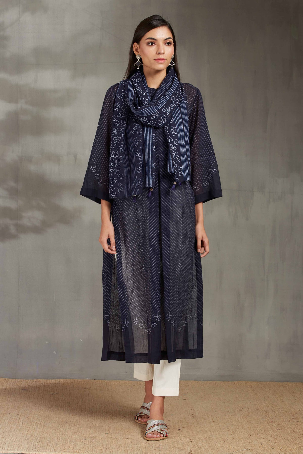 SHIBORI 5-LINE KAMEEZ