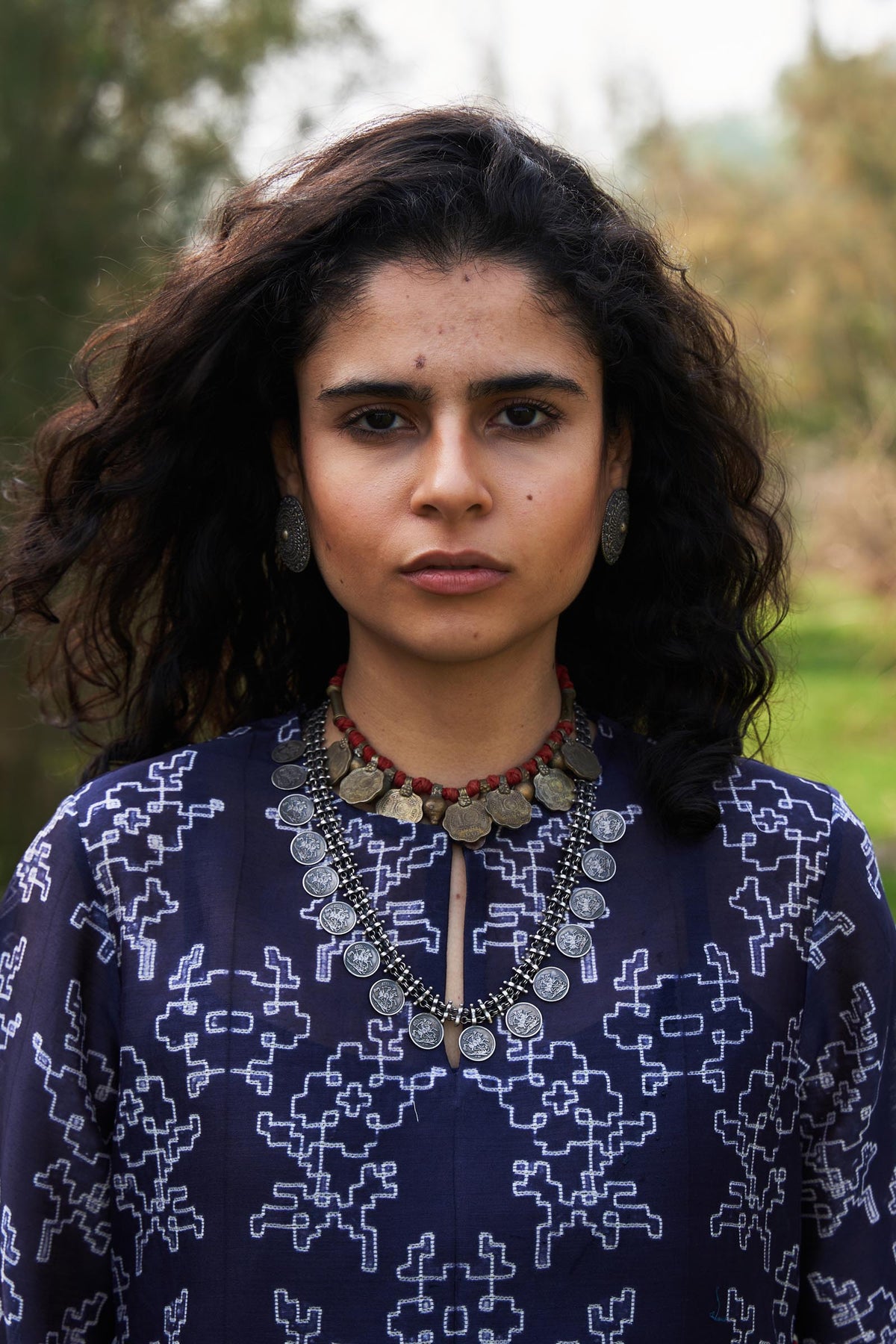 SHIBORI ALINE KAMEEZ