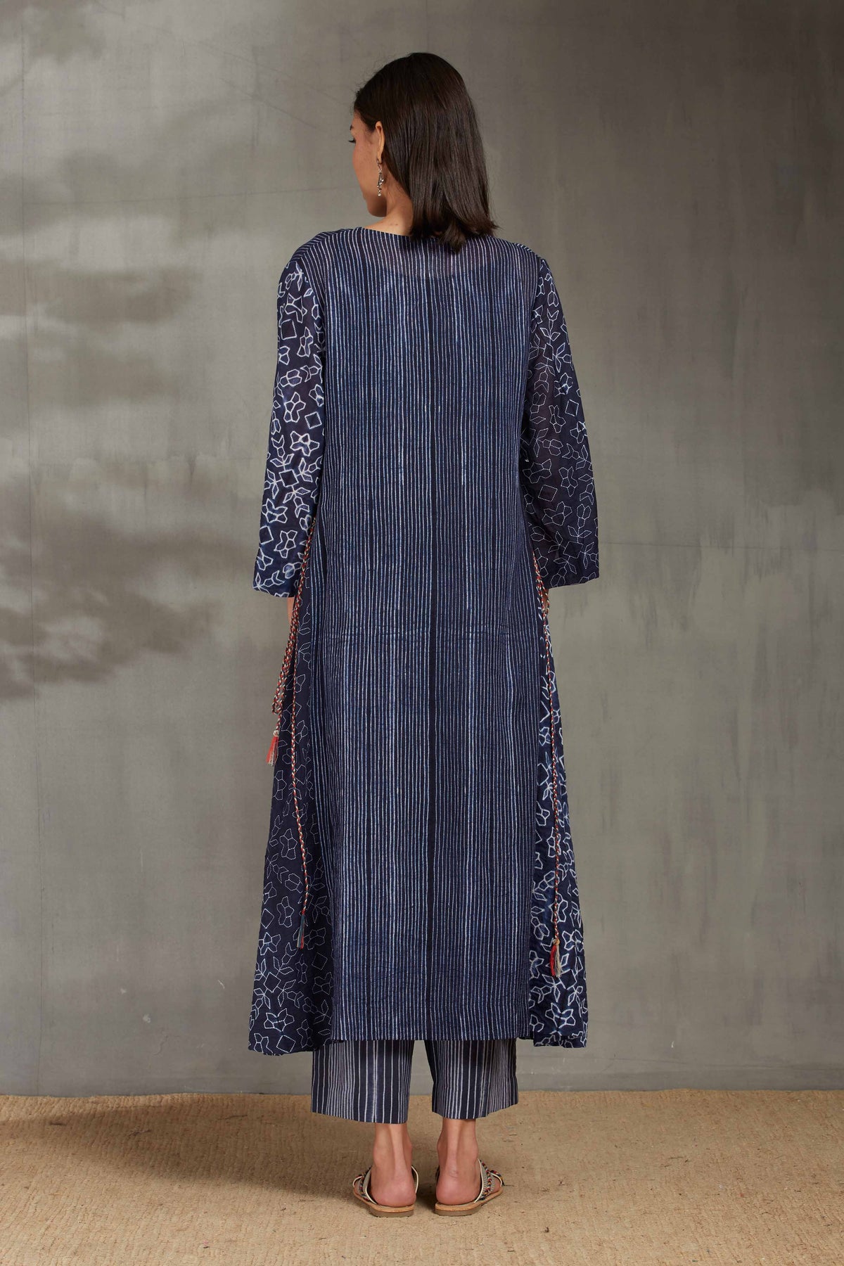 SHIBORI ALINE KAMEEZ