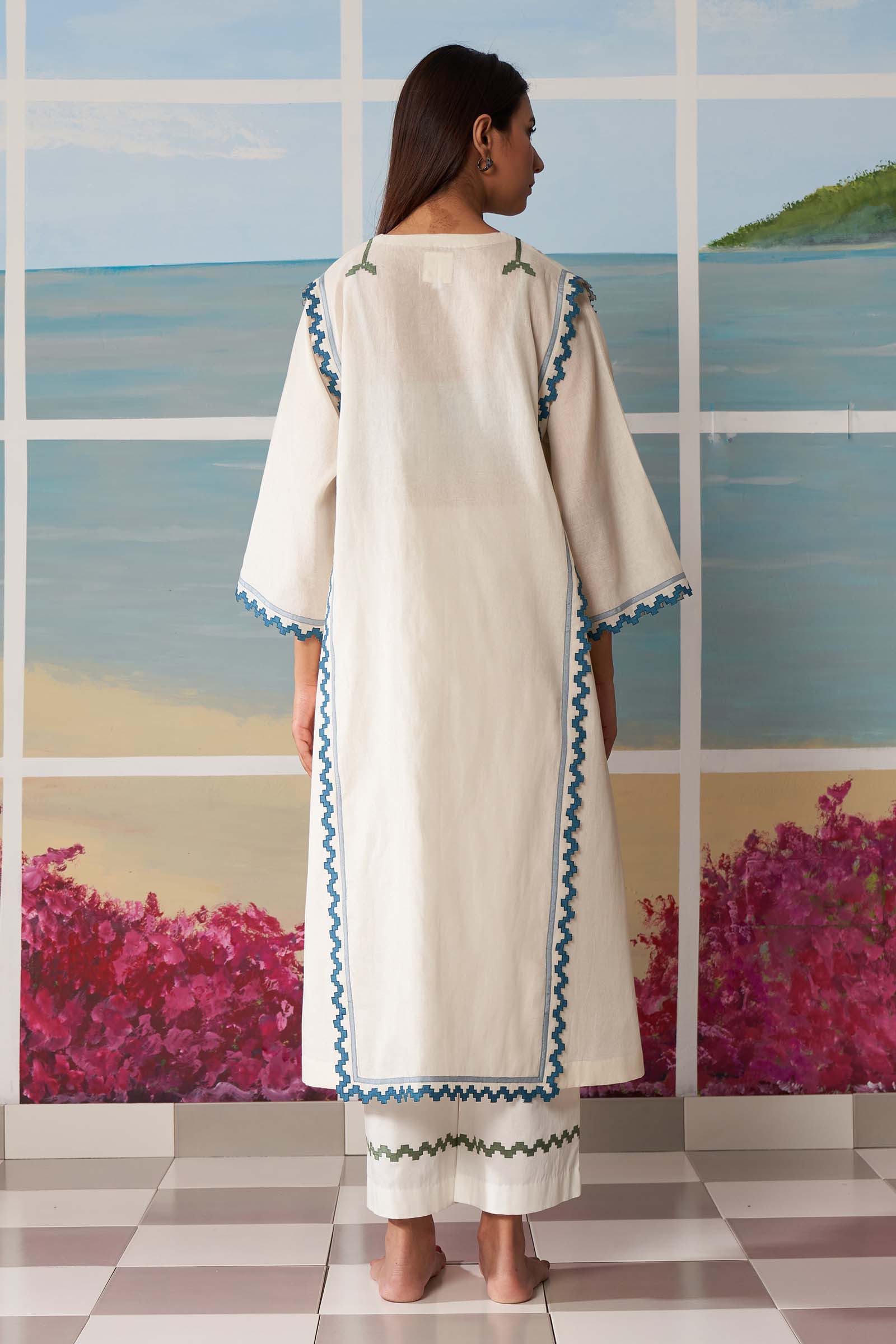 CUTWORK MILD ALINE KAMEEZ