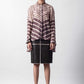 SHIBORI CAPE SHIRT