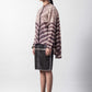 SHIBORI CAPE SHIRT
