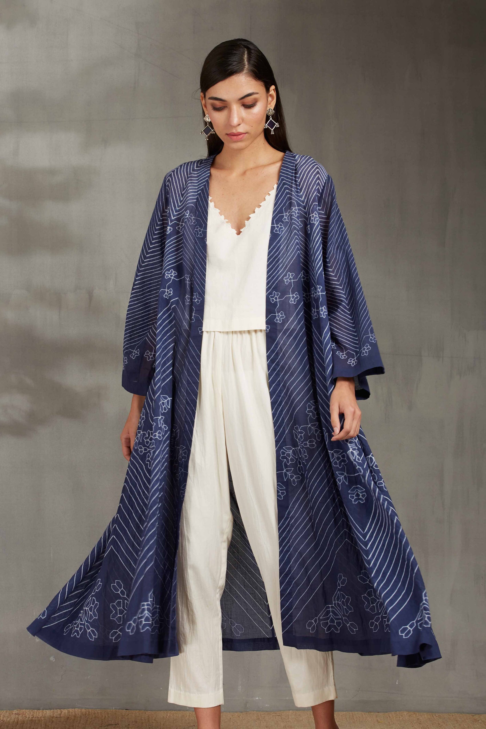 SHIBORI CIRCULAR JACKET