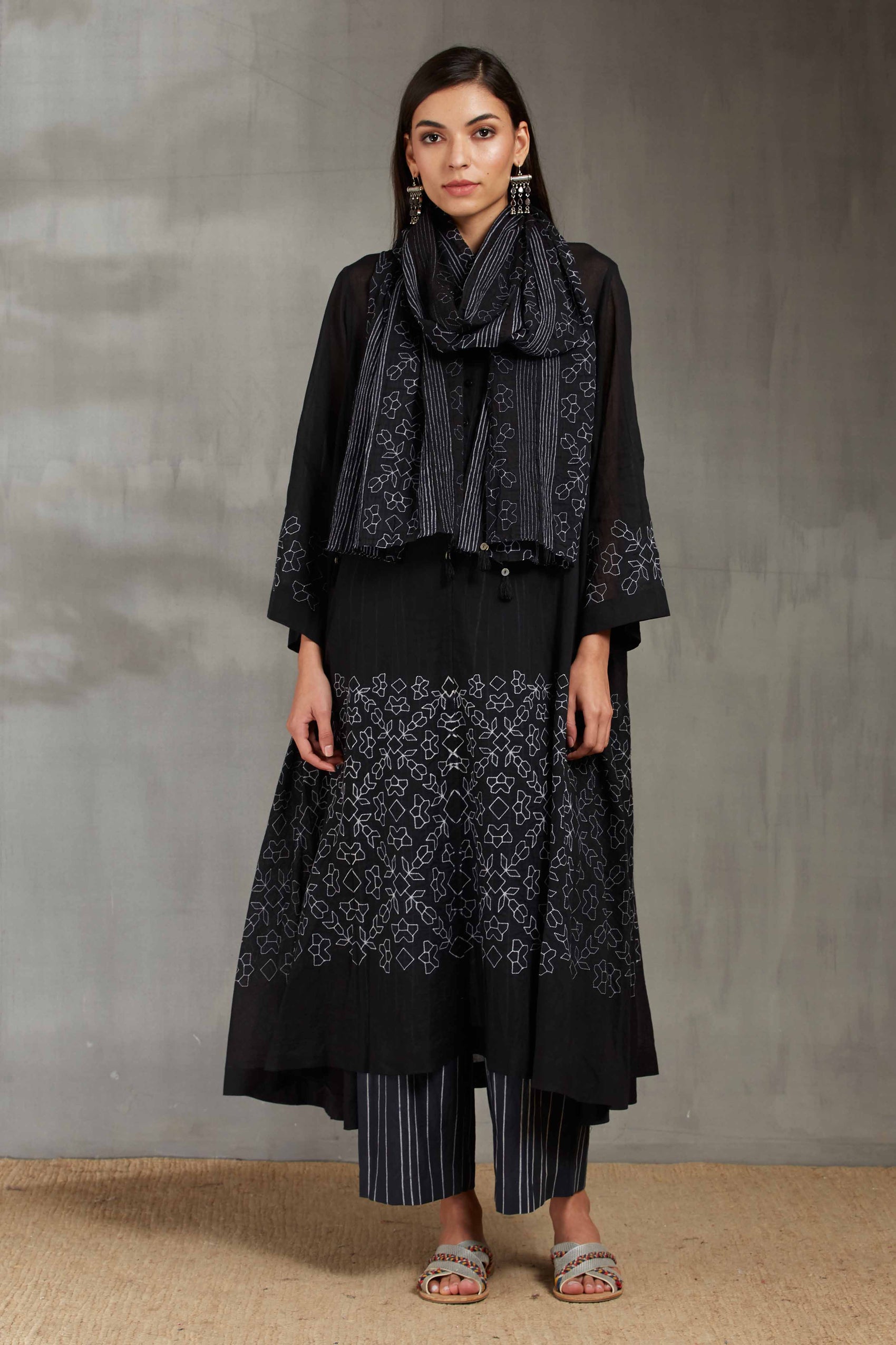 SHIBORI CIRCULAR KAMEEZ