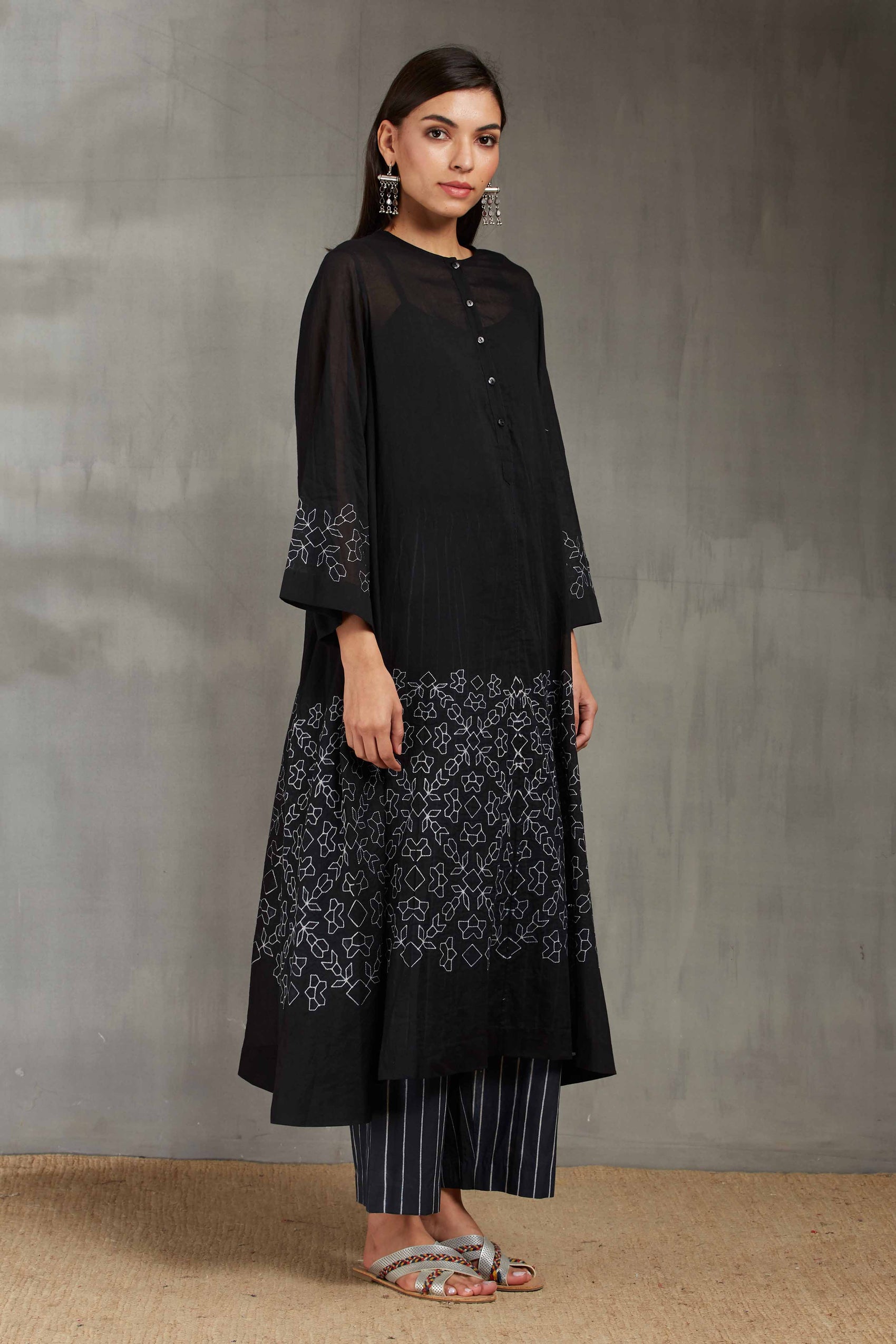 SHIBORI CIRCULAR KAMEEZ