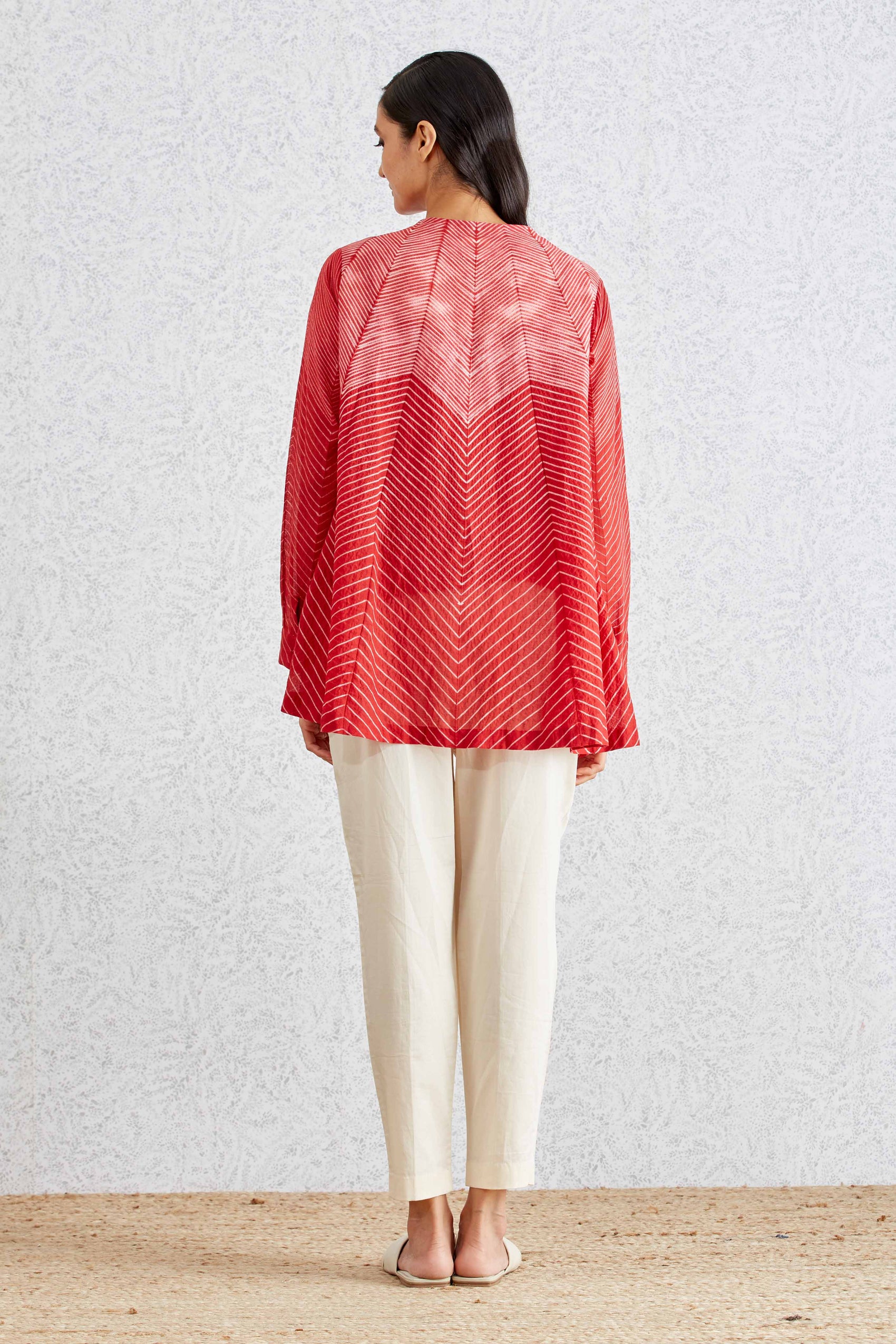 SHIBORI CIRCULAR SHIRT