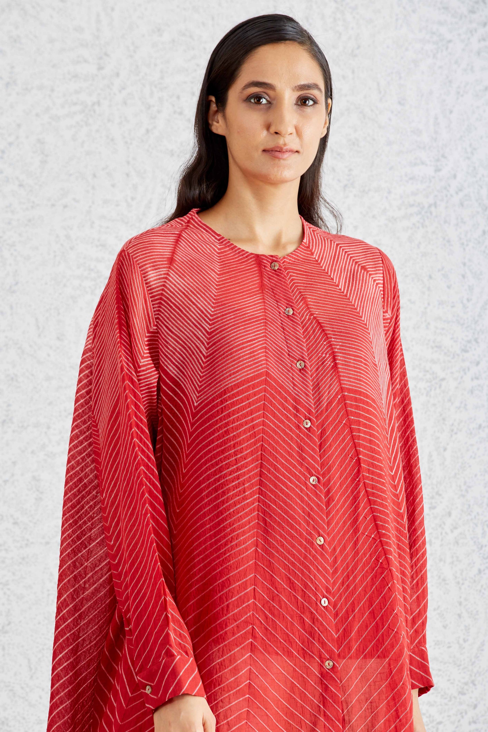 SHIBORI CIRCULAR SHIRT