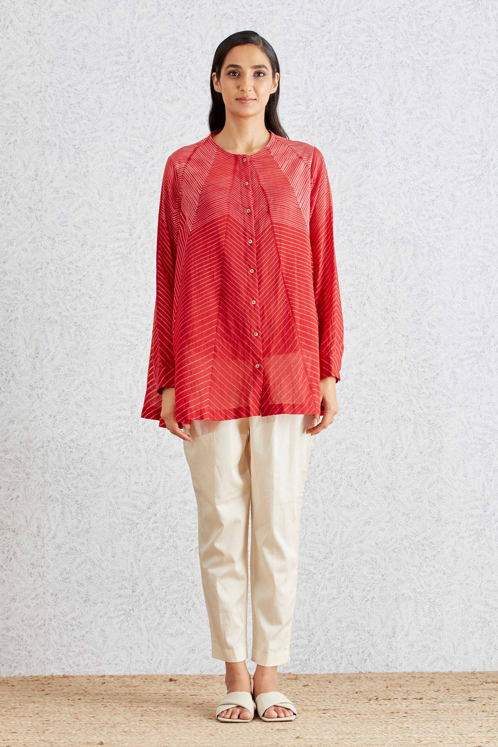 SHIBORI CIRCULAR SHIRT