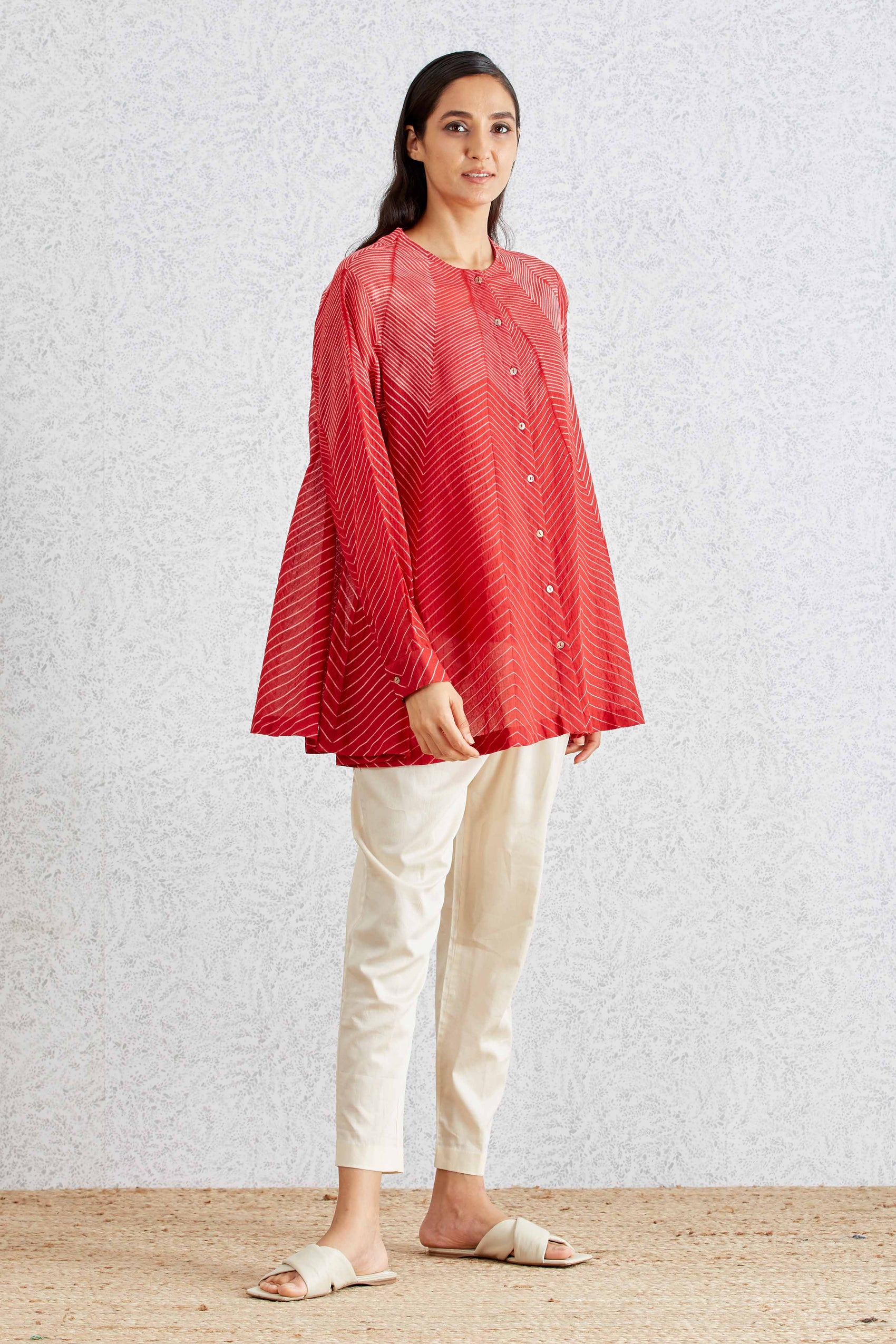 SHIBORI CIRCULAR SHIRT