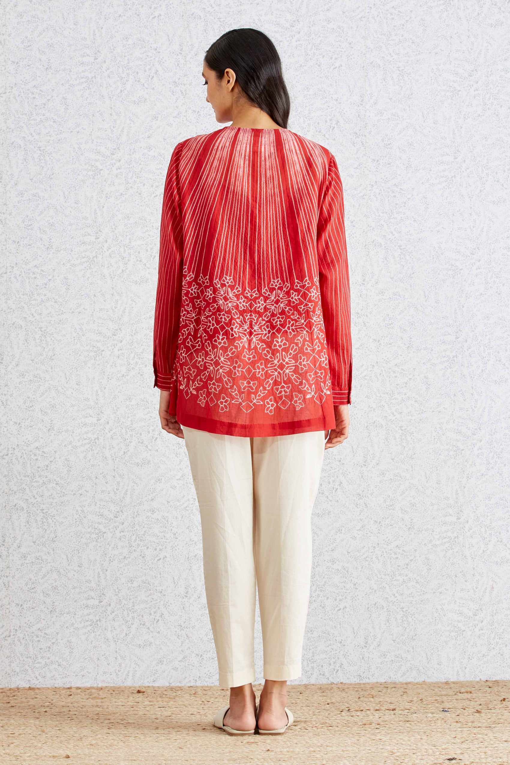 SHIBORI CIRCULAR SHIRT