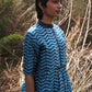 SHIBORI GATHERED BLOUSE