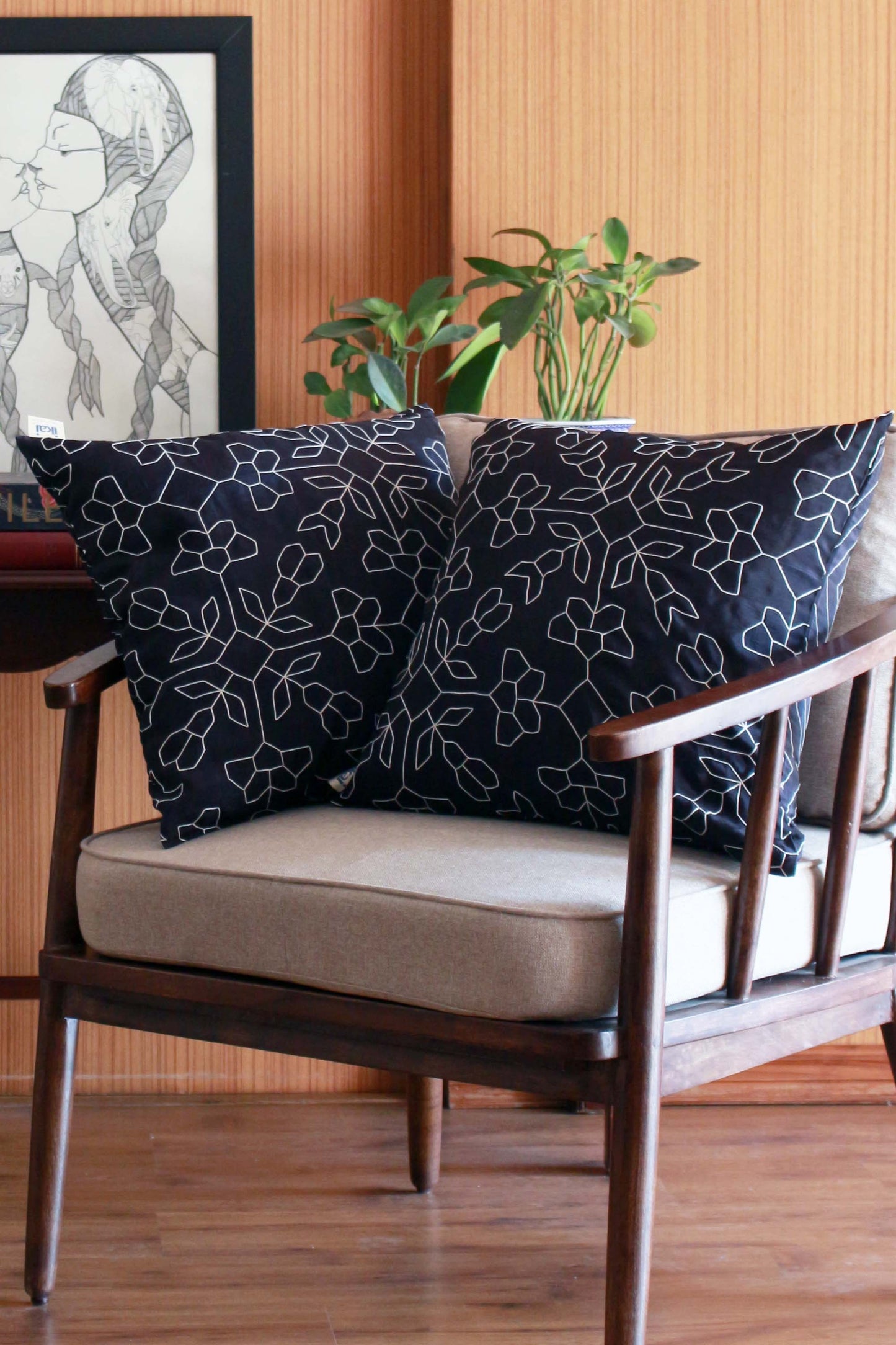 FLORAL JAAL CUSHION