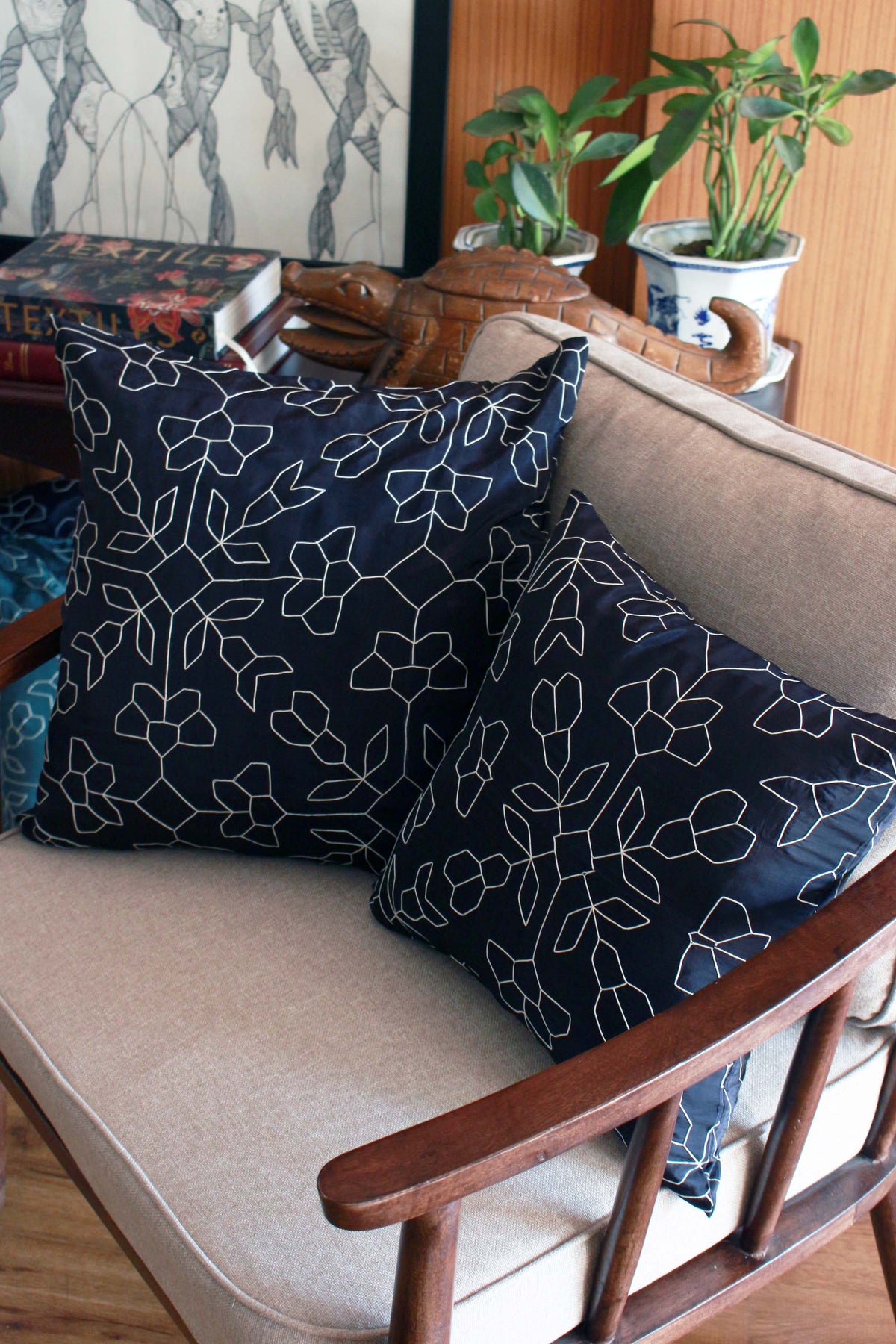 FLORAL JAAL CUSHION