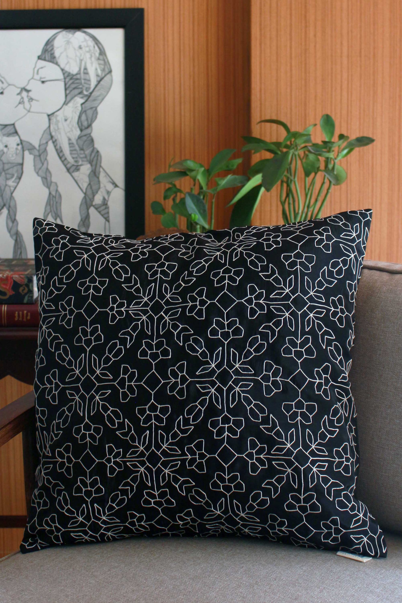 FLORAL JAAL CUSHION