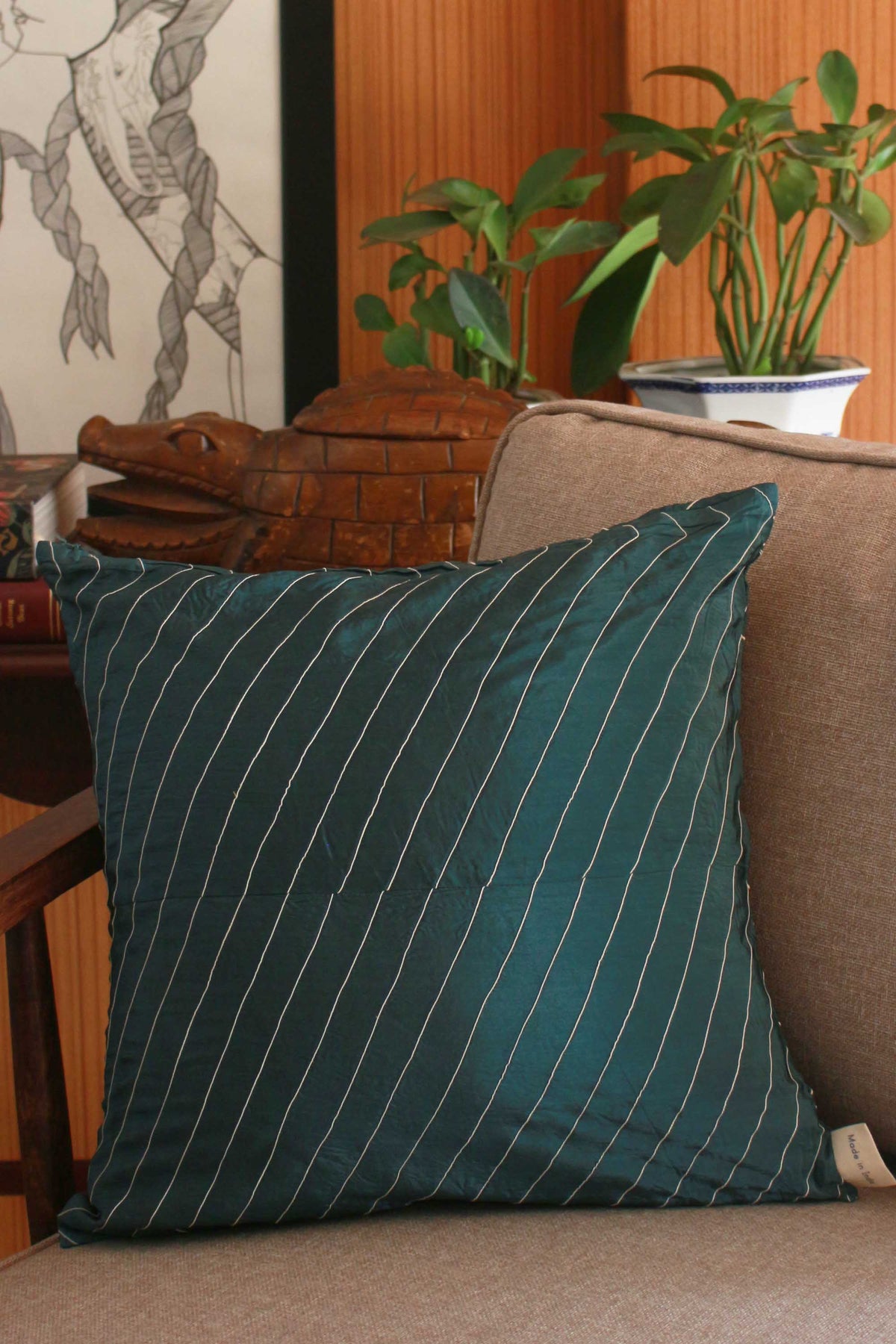 FLORAL JAAL CUSHION