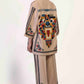 TIBETAN MASK JACKET AND PANT SET