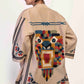 TIBETAN MASK JACKET AND PANT SET