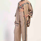 TIBETAN MASK JACKET AND PANT SET
