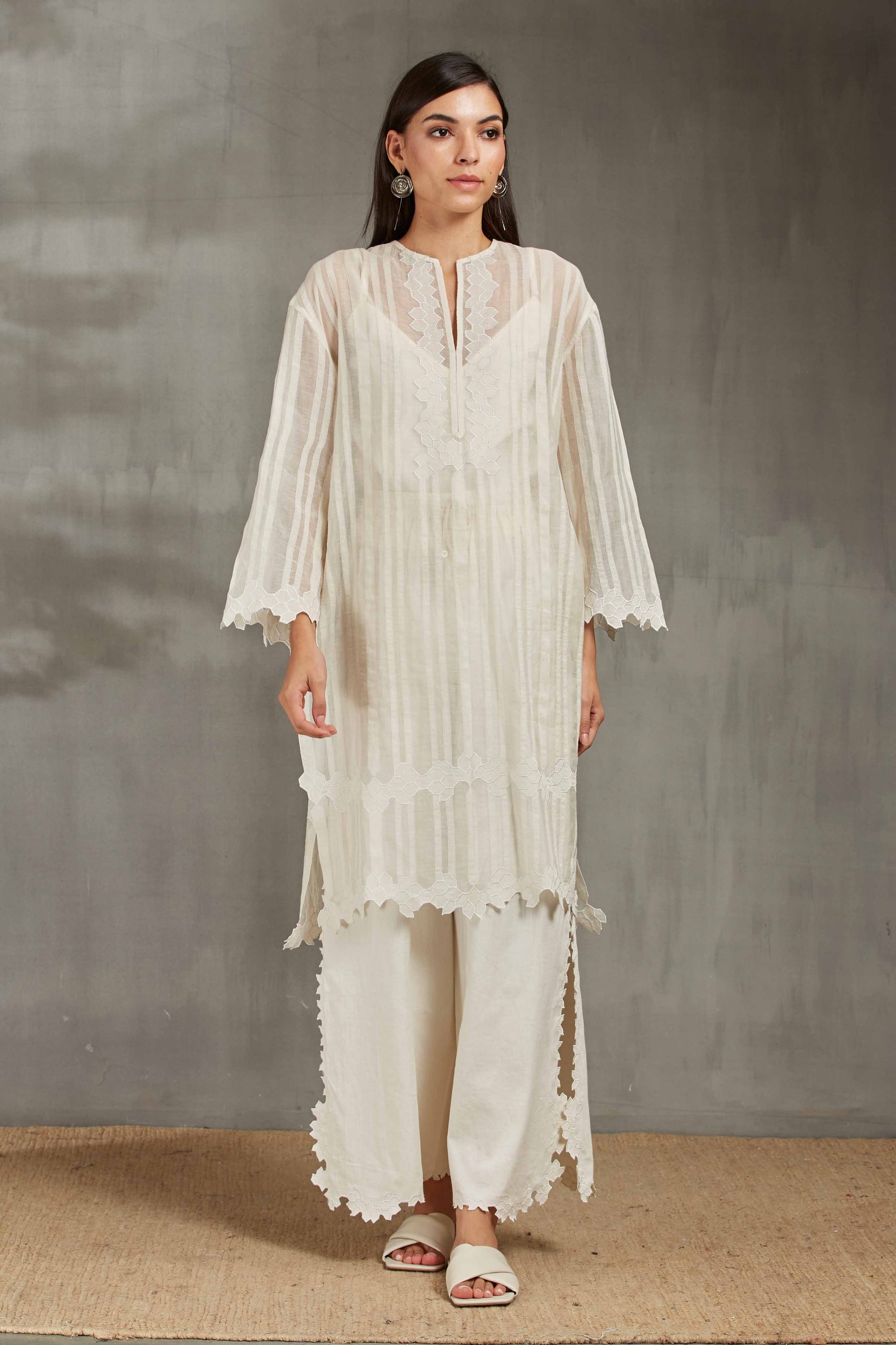 DROP SHOULDER KAMEEZ