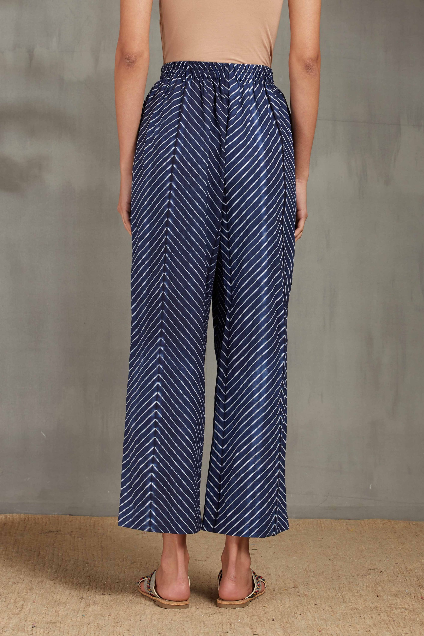SHIBORI STRIPE PANTS