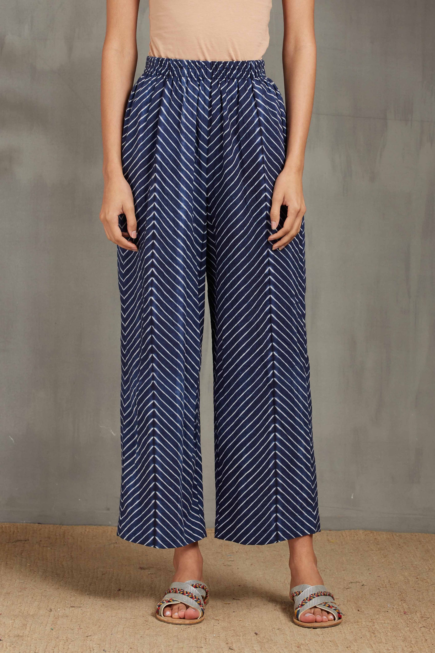 SHIBORI STRIPE PANTS