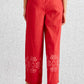 SHIBORI FLORAL PANTS