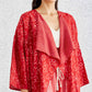 SHIBORI FALL COLLAR JACKET