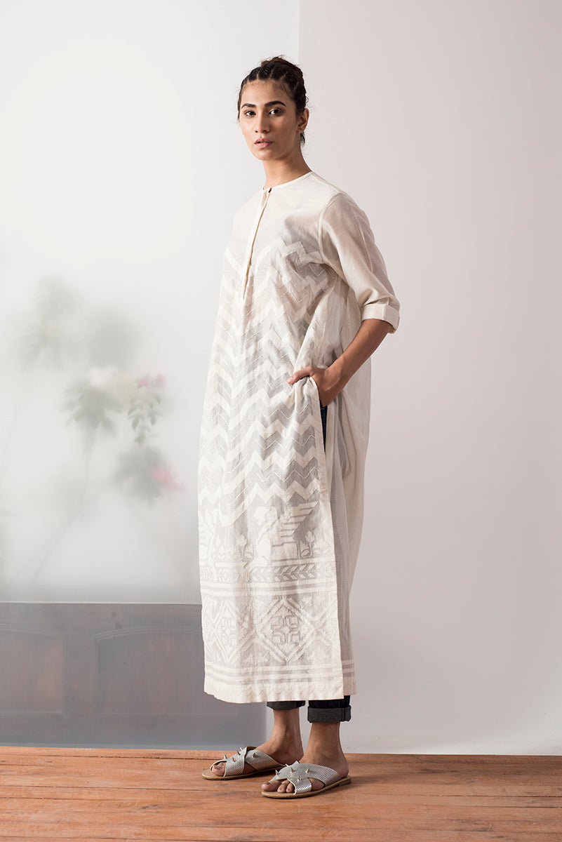 BACK GATHER KAMEEZ