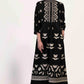 CENTER SLASH GATHER DRESS