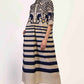CENTER SLASH DRESS
