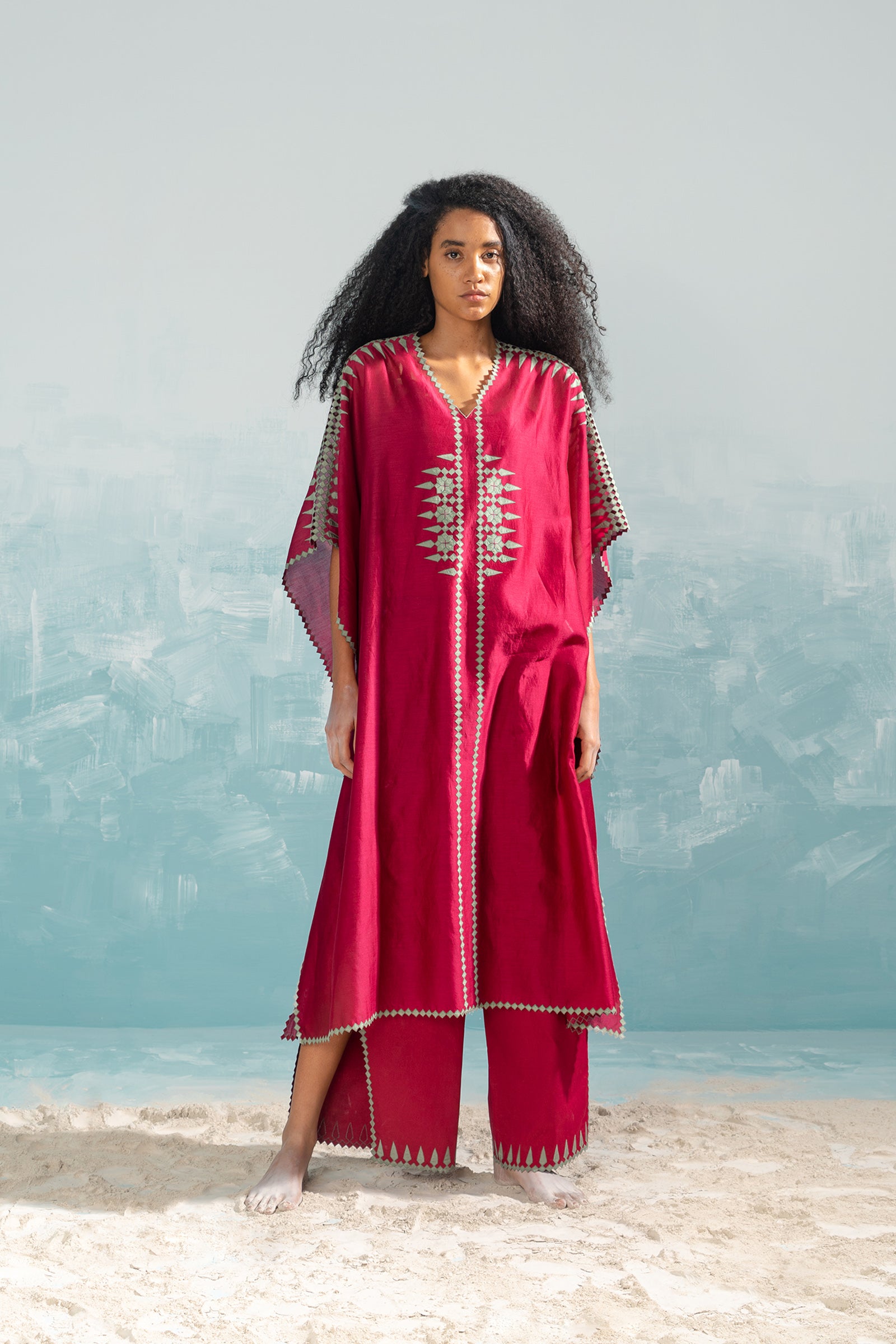 NILE CUTWORK KAFTAN