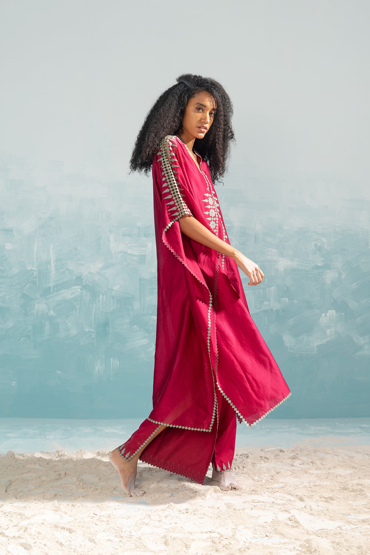 NILE CUTWORK KAFTAN