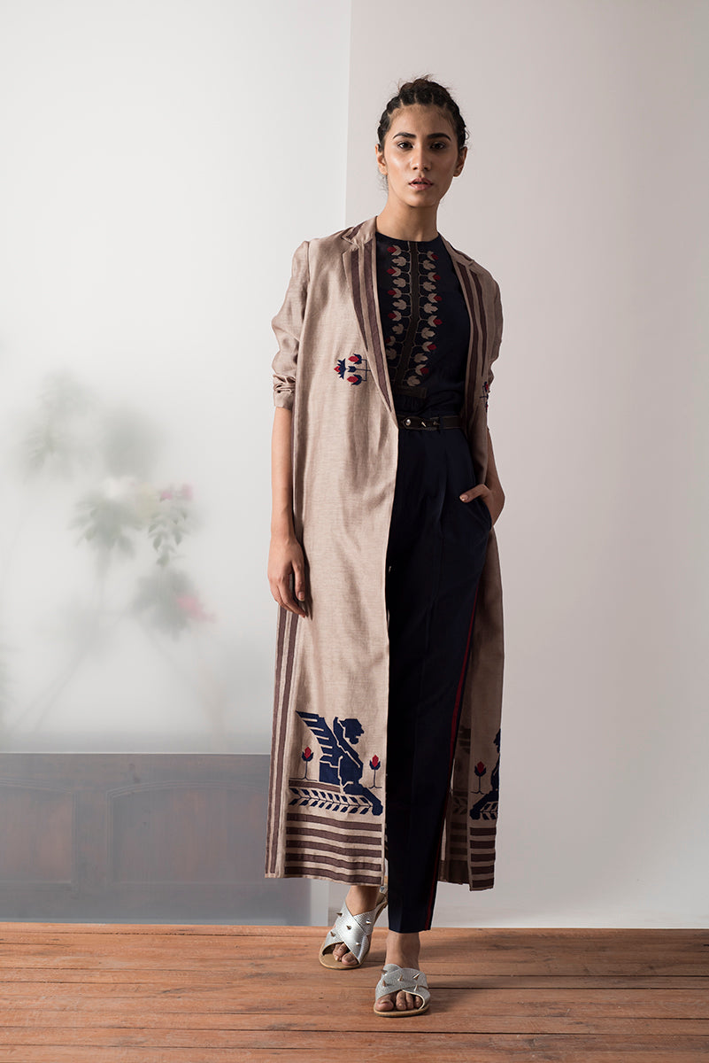 CENTER GATHER JACKET