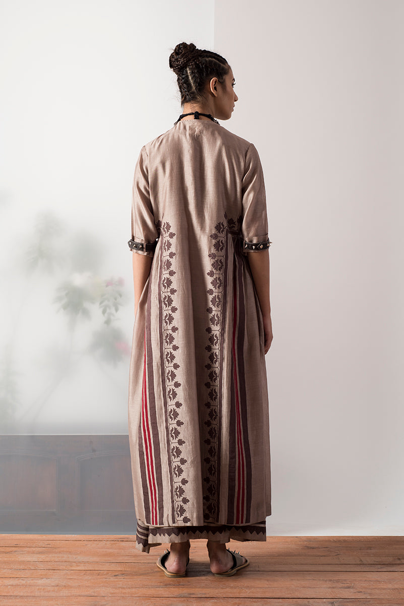 SIDE GATHER DRESS